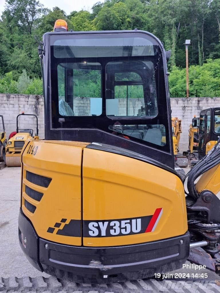 Sany SY 35 U Mini rýpadlá < 7t