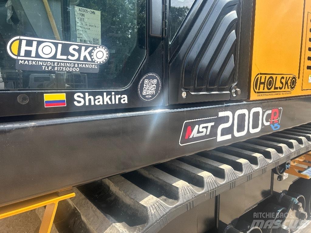 Morooka MST 200 CR Pásové sklápače