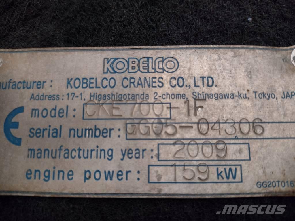 Kobelco CKE700-1F Pásové žeriavy