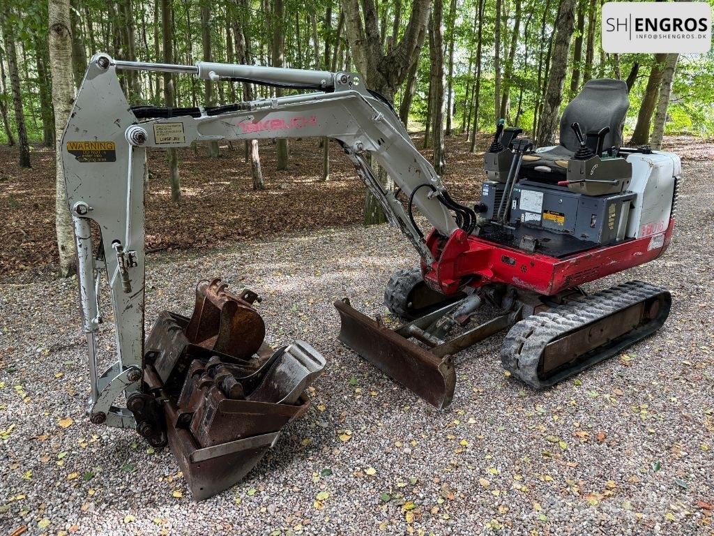 Takeuchi TB 016 Mini rýpadlá < 7t