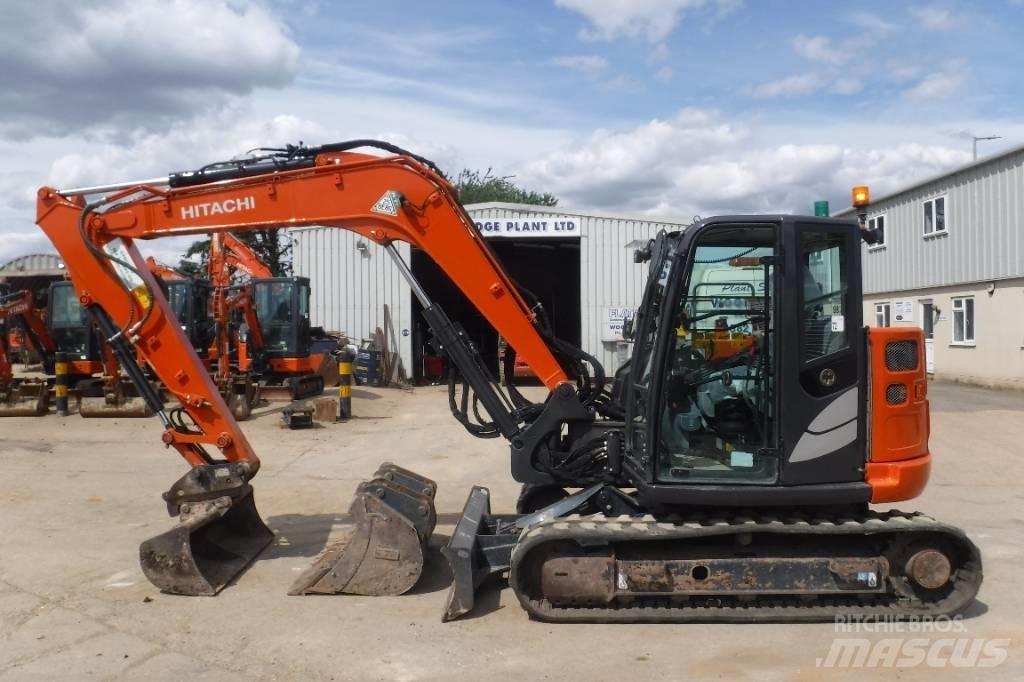 Hitachi ZX 85 US B-6 Midi rýpadlá 7 t - 12 t