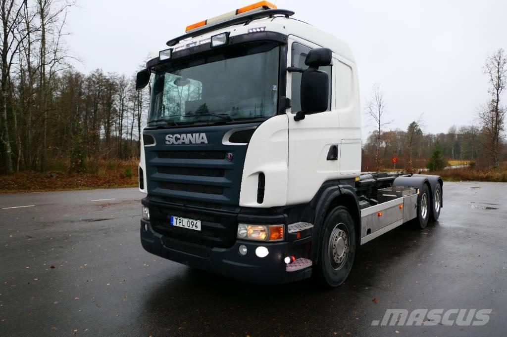 Scania G480cb6x2hsa Hákový nosič kontajnerov