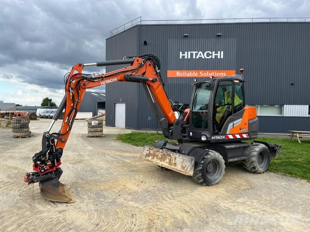 Hitachi ZX95W-7-2P Kolesové rýpadlá