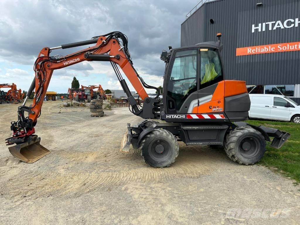 Hitachi ZX95W-7-2P Kolesové rýpadlá