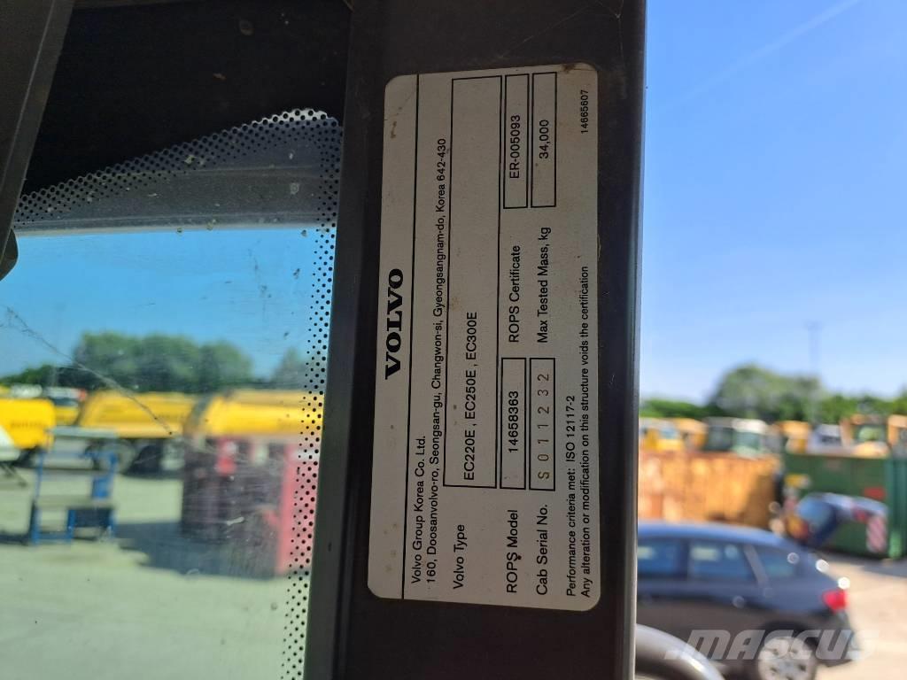 Volvo EC220EL Pásové rýpadlá