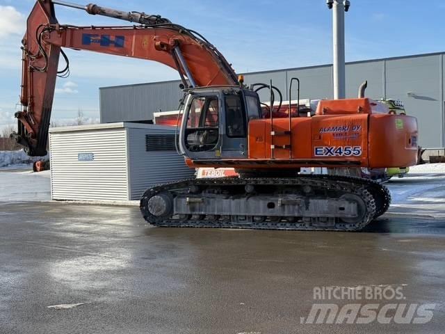 Hitachi EX 455 LC Pásové rýpadlá