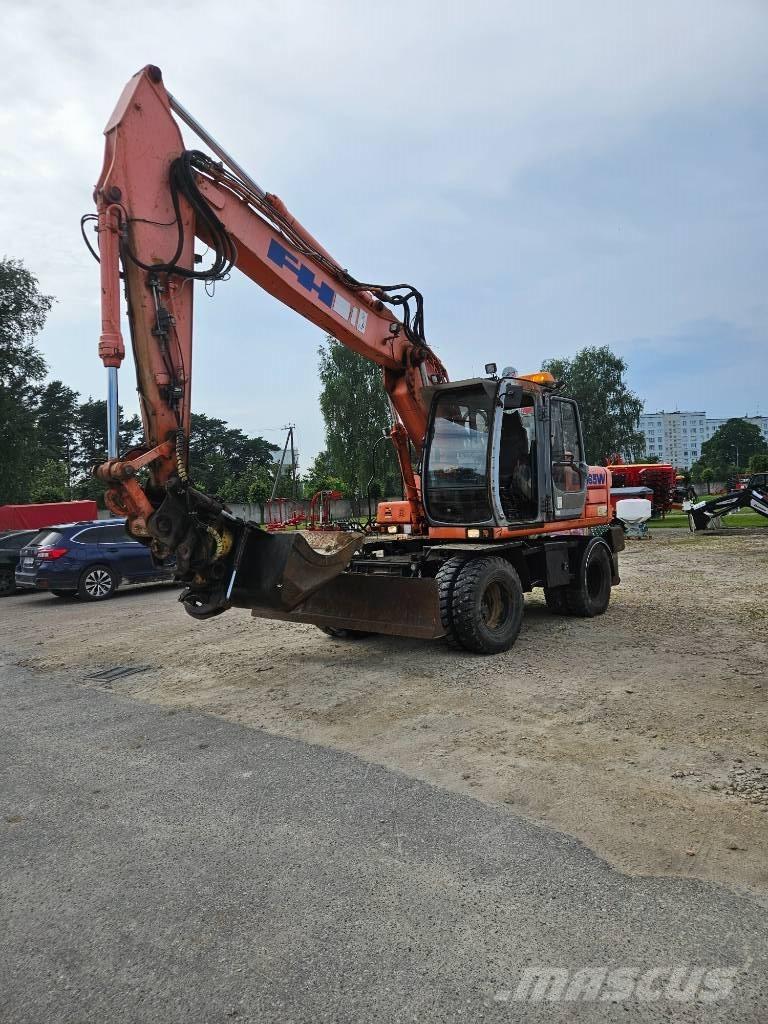 Fiat-Hitachi EX165W Kolesové rýpadlá