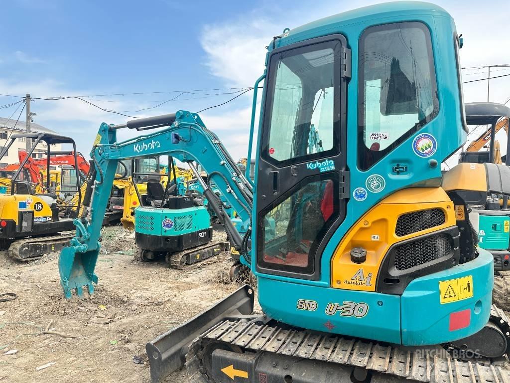 Kubota U 30 Mini rýpadlá < 7t