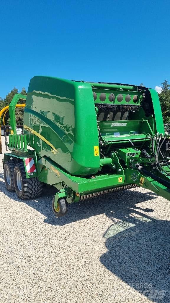 John Deere 960 Lisy na okrúhle balíky