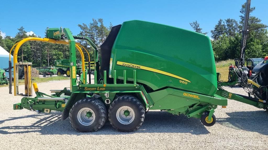 John Deere 960 Lisy na okrúhle balíky