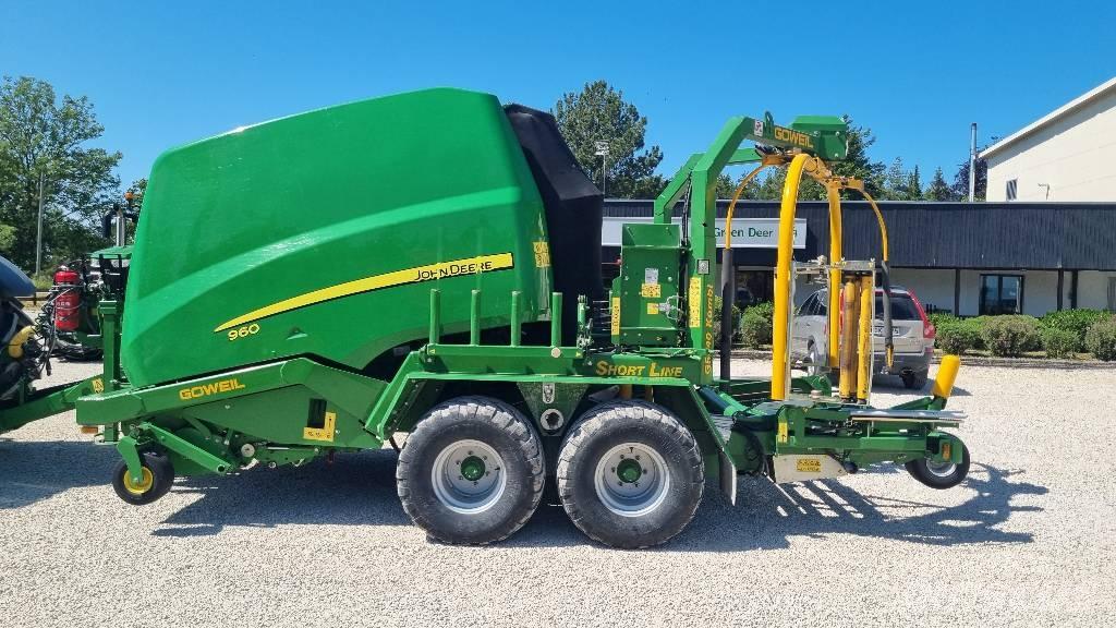John Deere 960 Lisy na okrúhle balíky