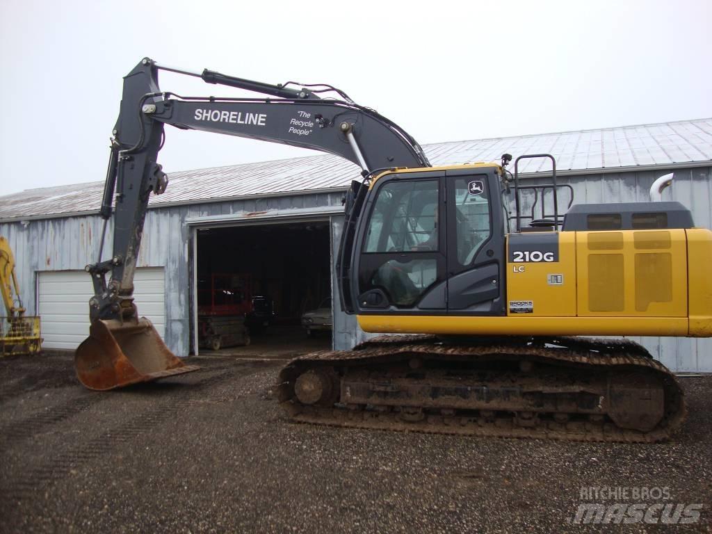 DEERE 210G LC Pásové rýpadlá