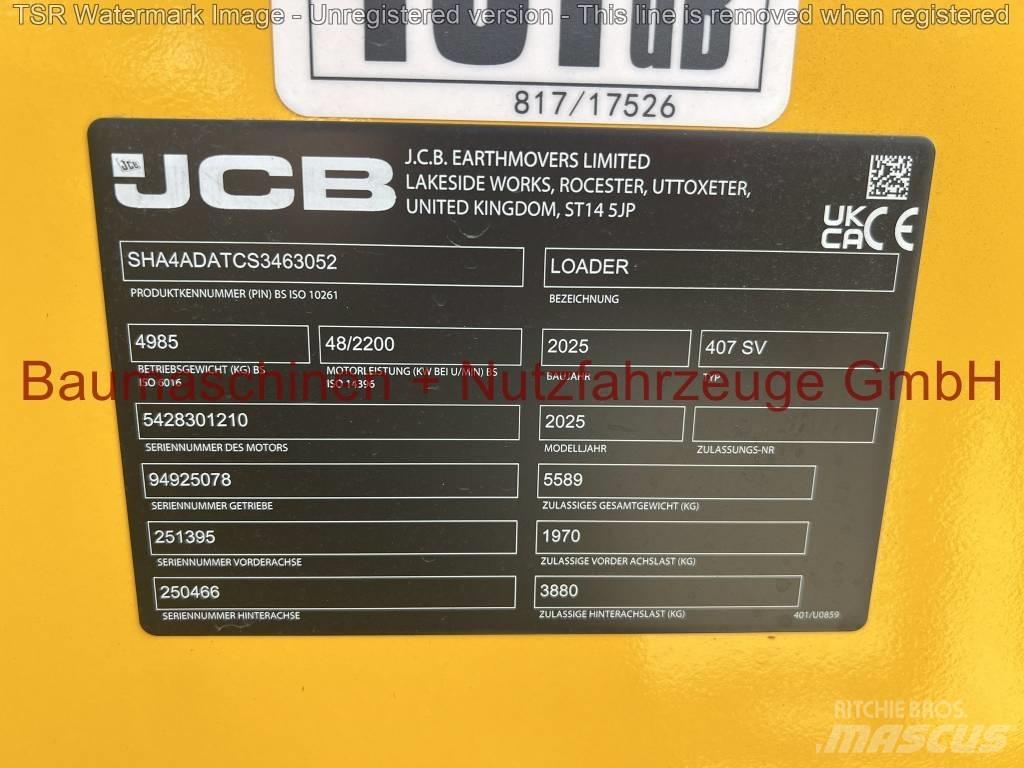 JCB 407 Klima -Demo- Kolesové nakladače