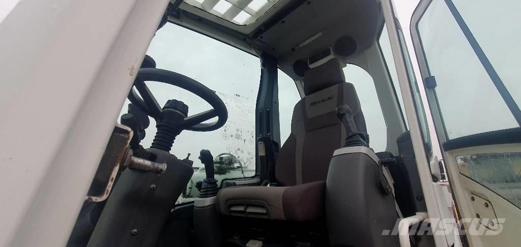 Mecalac 714MWE Kolesové rýpadlá