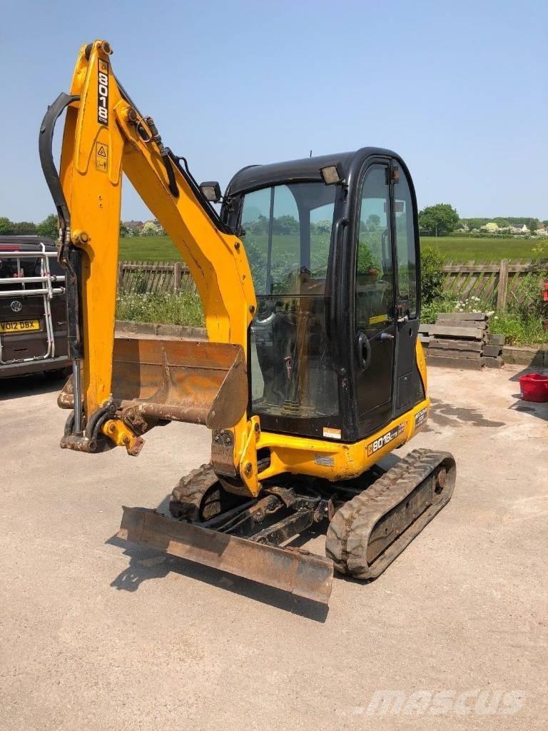 JCB 8018 CTS Mini rýpadlá < 7t