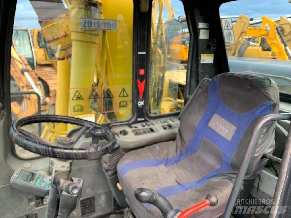 Komatsu PW 170 ES Kolesové rýpadlá