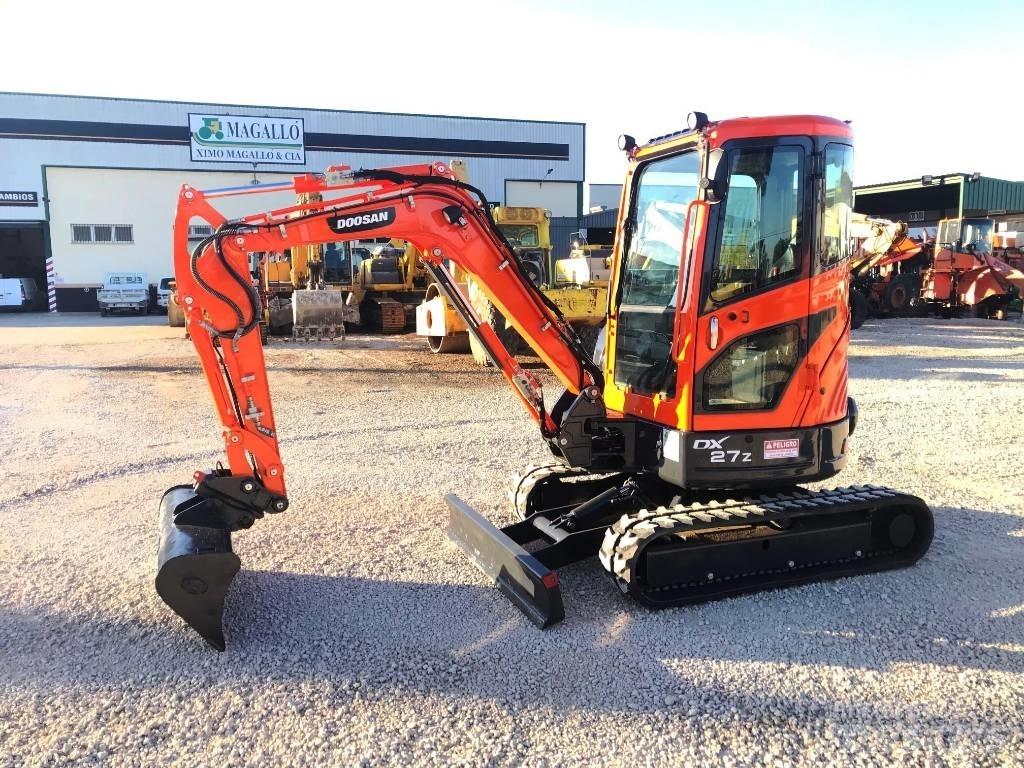 Doosan DX 27 Z Mini rýpadlá < 7t