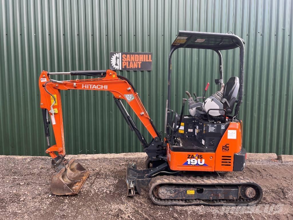 Hitachi ZX 19 U-6 Mini rýpadlá < 7t