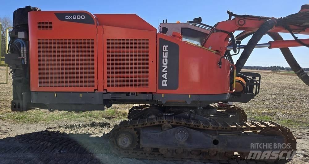Sandvik Ranger DX800 Tunelové a podzemné banské vŕtačky