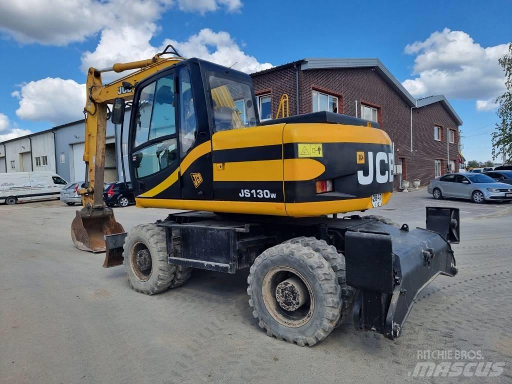 JCB JS 130 W Kolesové rýpadlá