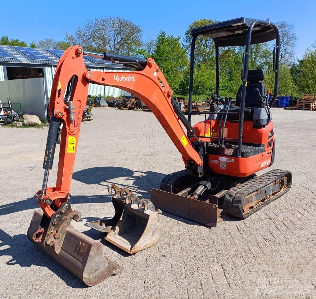 Kubota U 17-3 Mini rýpadlá < 7t