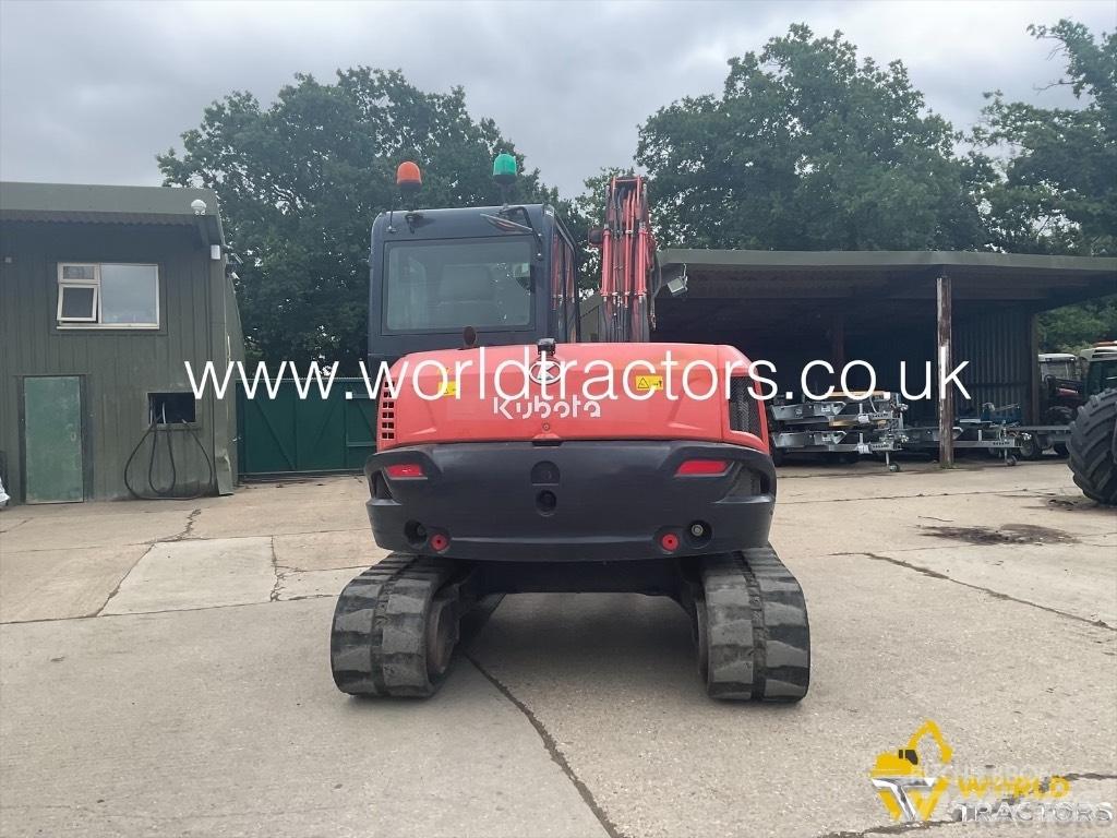 Kubota KX 080-4 Midi rýpadlá 7 t - 12 t