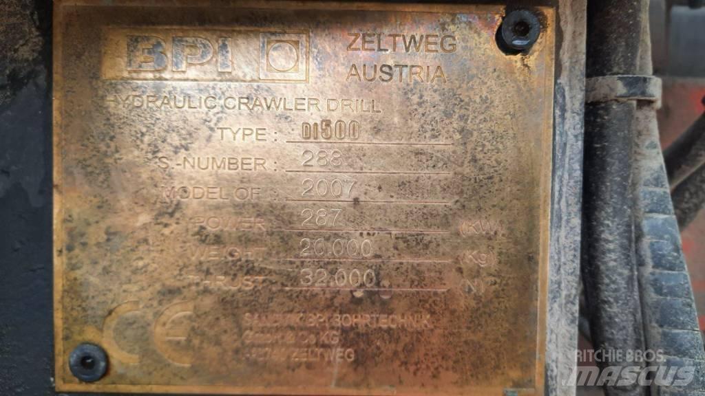 Sandvik DI 500 Veľké vŕtacie stroje