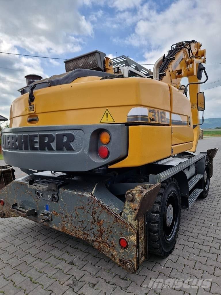 Liebherr 316 Kolesové rýpadlá