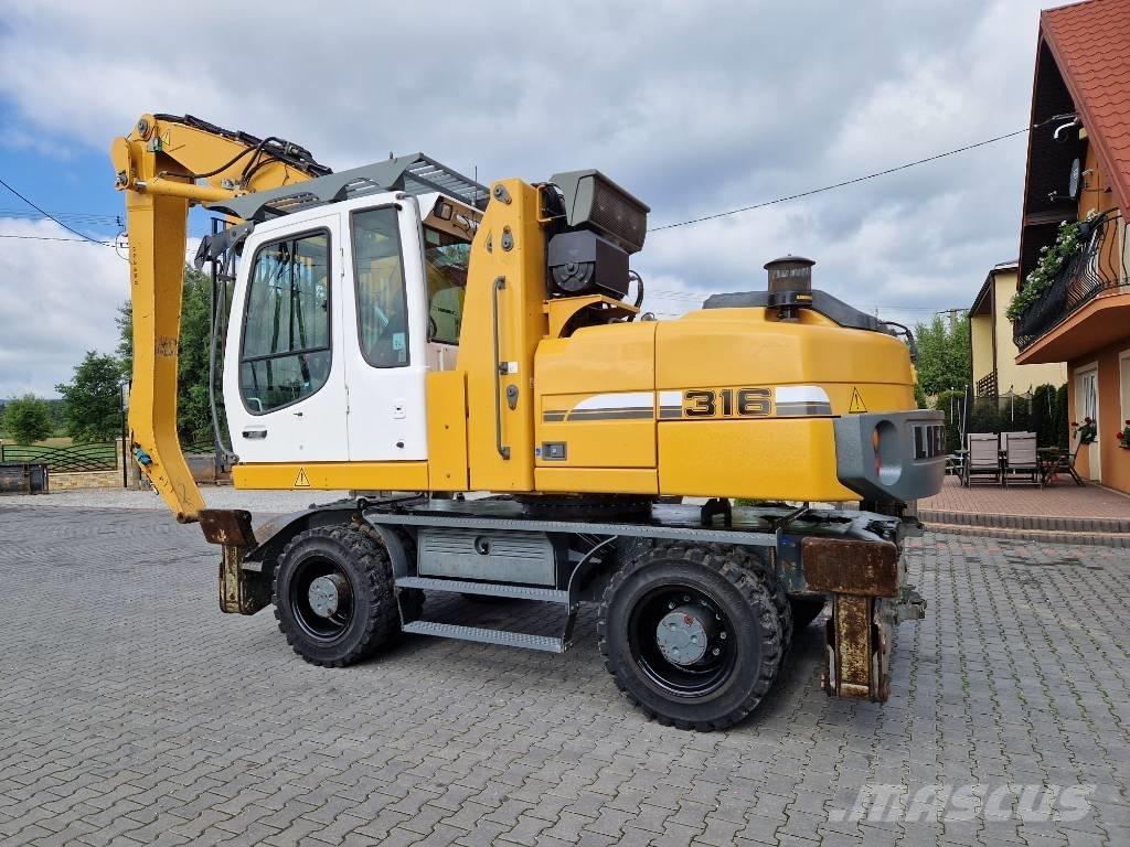 Liebherr 316 Kolesové rýpadlá