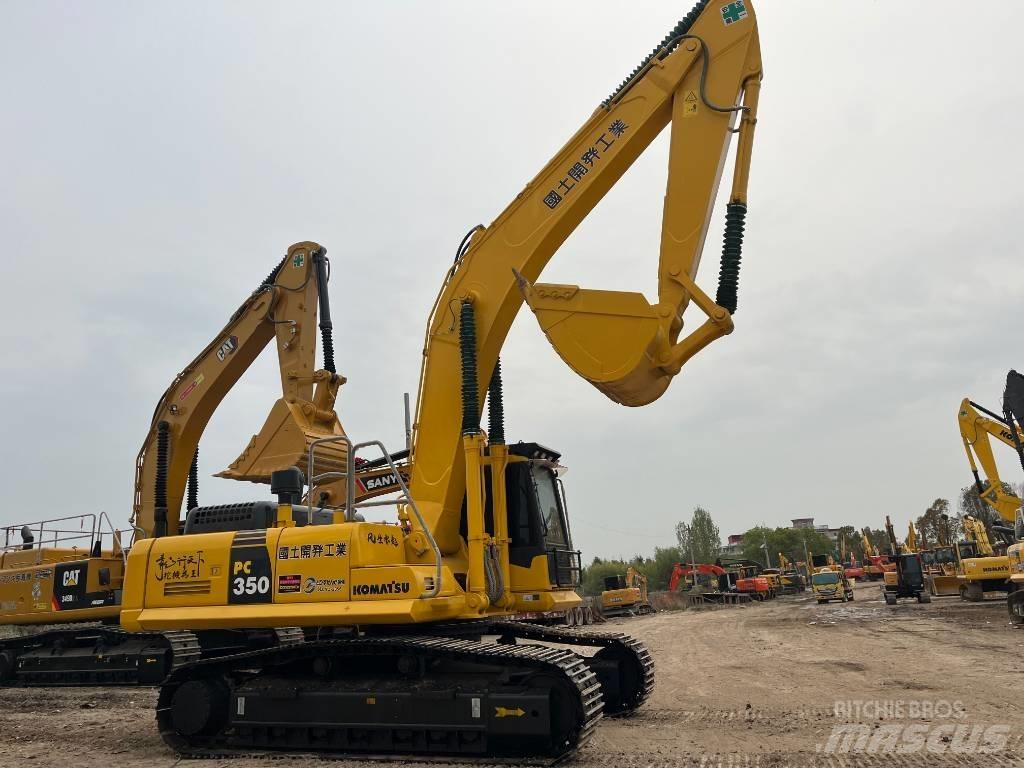 Komatsu PC350-7 Pásové rýpadlá