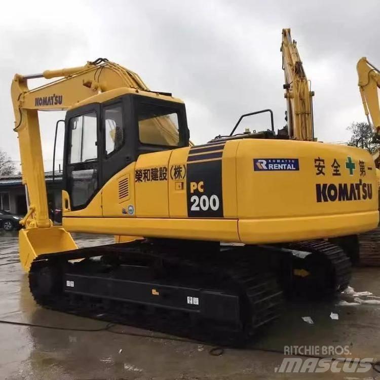 Komatsu pc200-7 Pásové rýpadlá