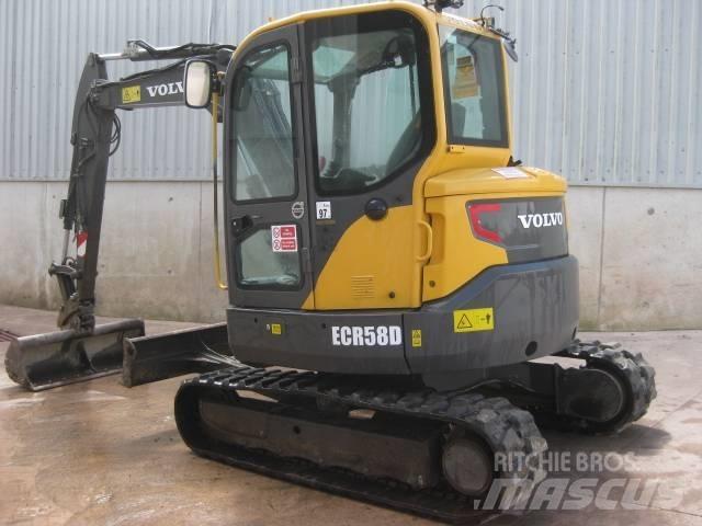 Volvo ECR 58 D Mini rýpadlá < 7t