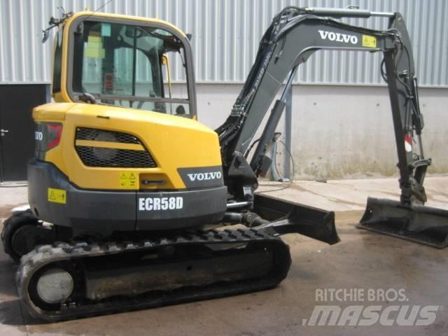 Volvo ECR 58 D Mini rýpadlá < 7t
