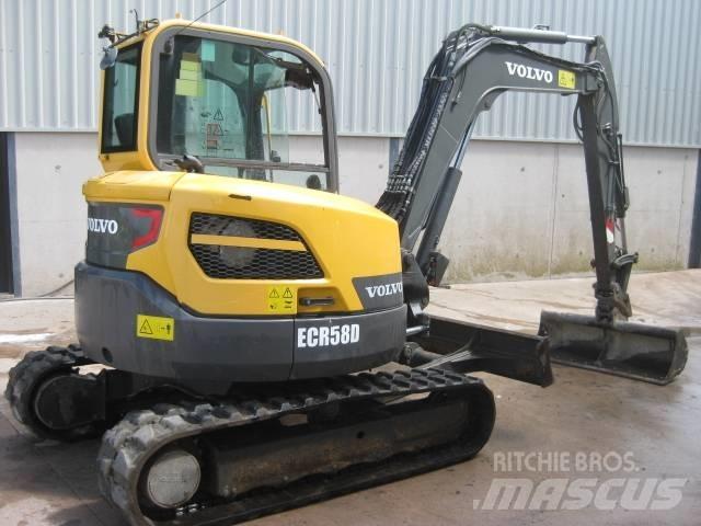 Volvo ECR 58 D Mini rýpadlá < 7t