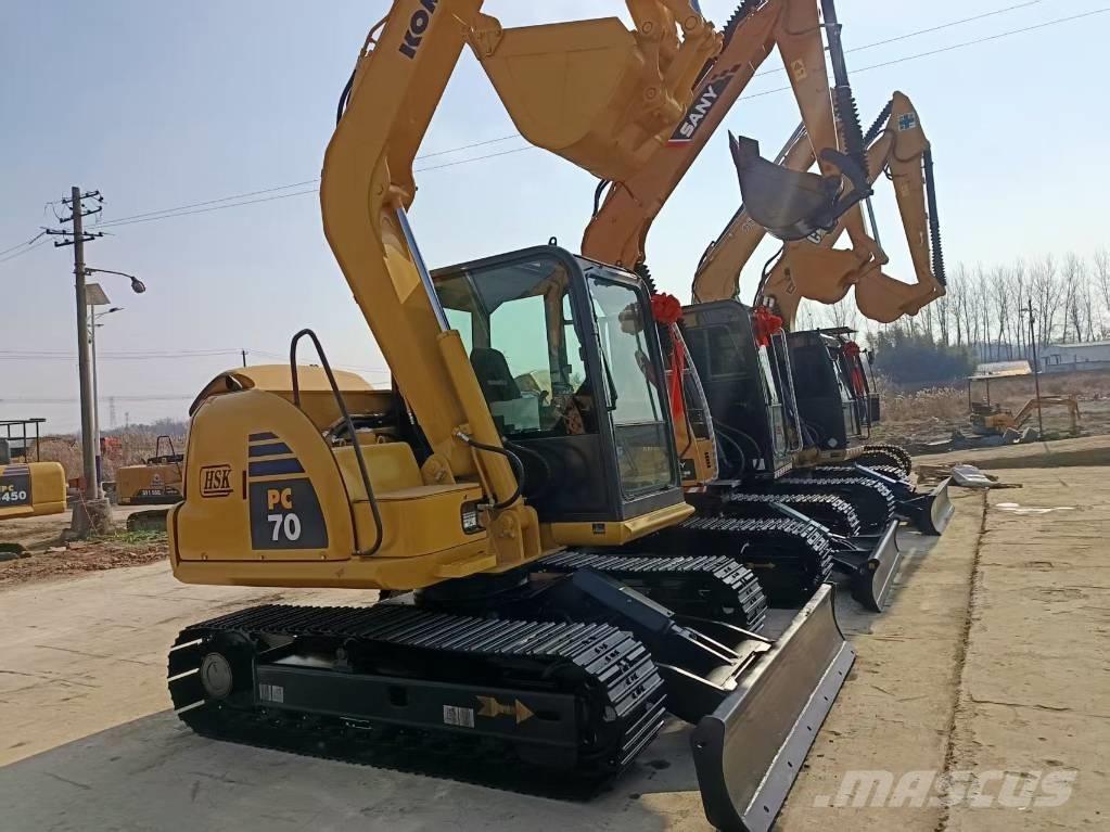Komatsu PC 70 Pásové rýpadlá