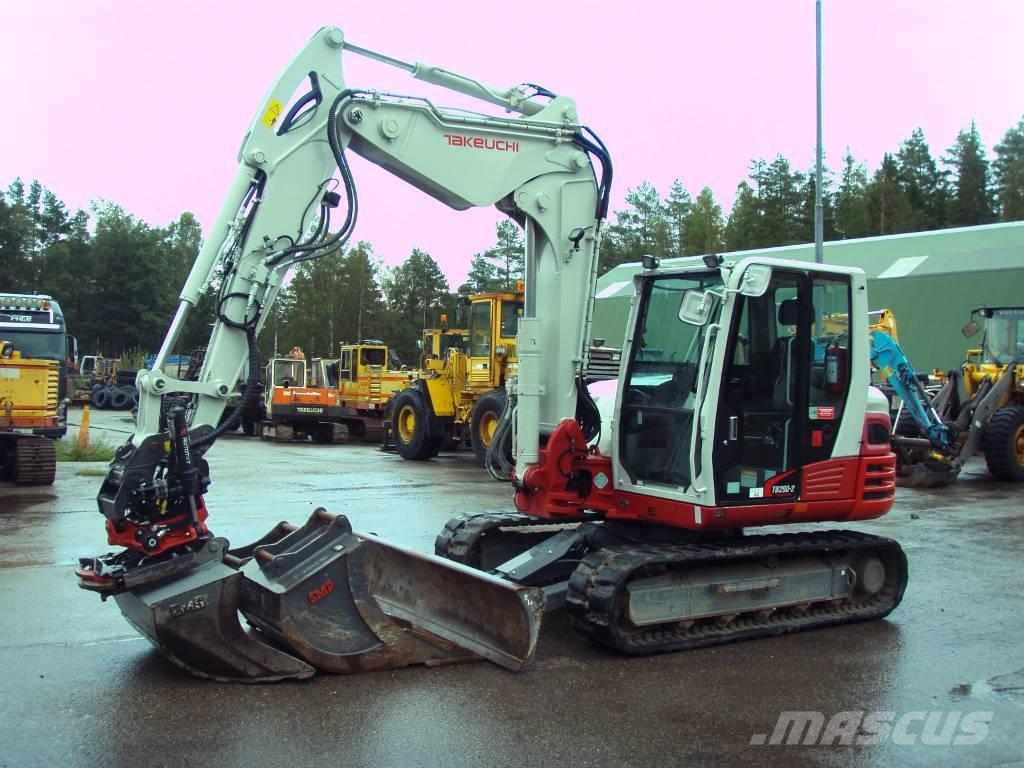 Takeuchi TB 290-2 Midi rýpadlá 7 t - 12 t