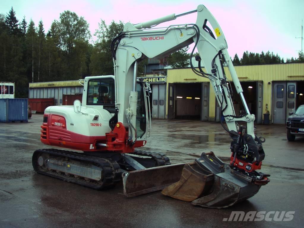 Takeuchi TB 290-2 Midi rýpadlá 7 t - 12 t