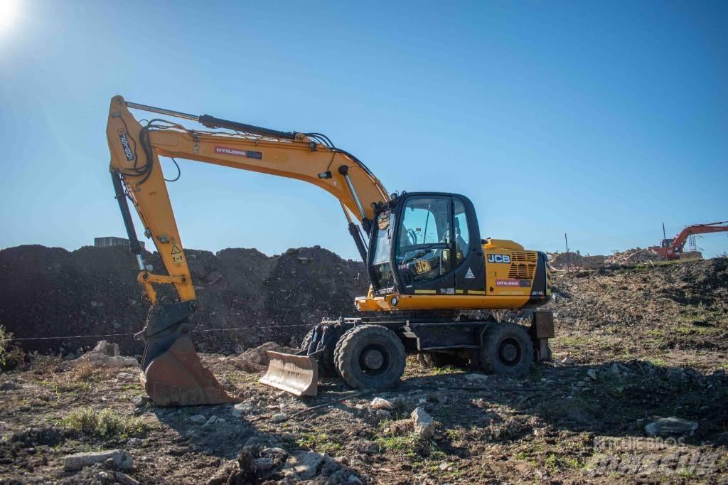 JCB JS160W Kolesové rýpadlá