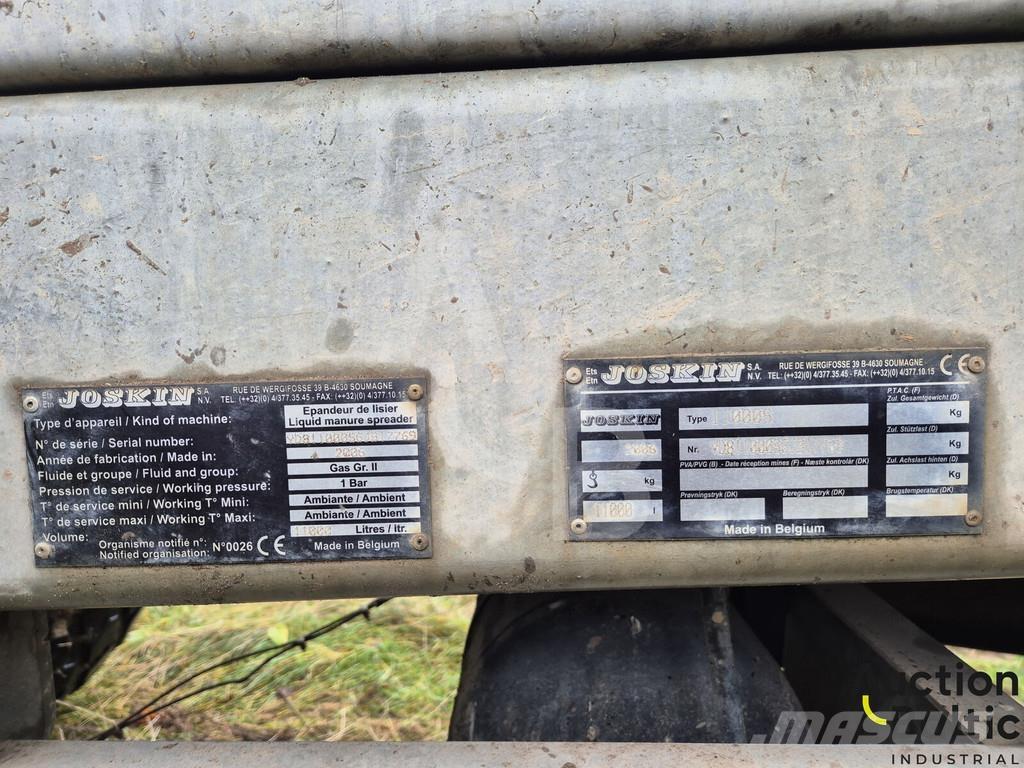 Joskin 11000S Vyklápacie prívesy