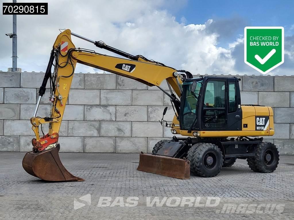 CAT M313 D Kolesové rýpadlá