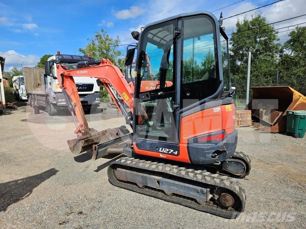 Kubota U 27 Mini rýpadlá < 7t
