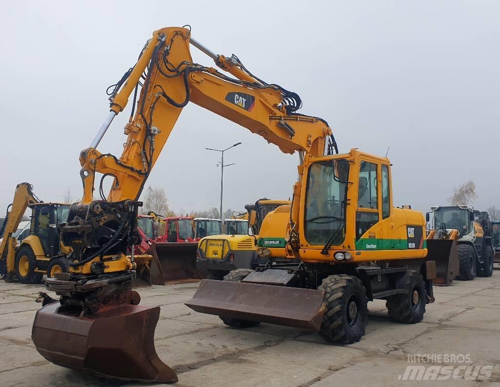 CAT M 316 D Kolesové rýpadlá