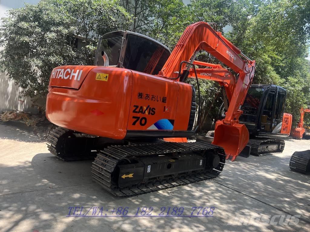 Hitachi ZX70 Midi rýpadlá 7 t - 12 t