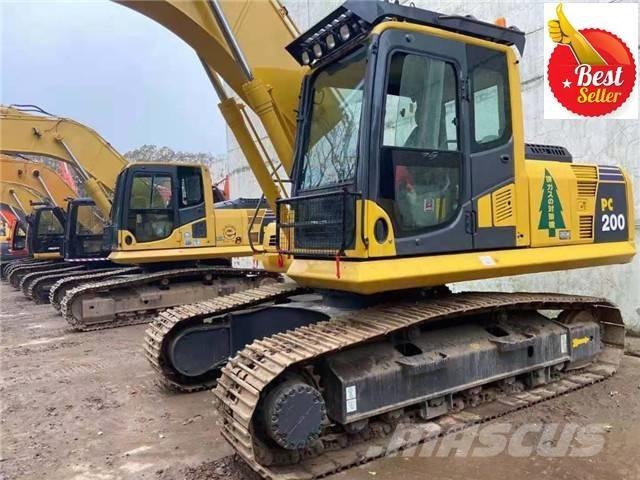 Komatsu PC 200 Pásové rýpadlá