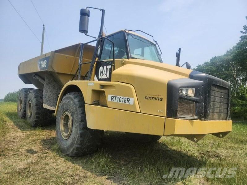CAT 740 B Kĺbové nákladné autá