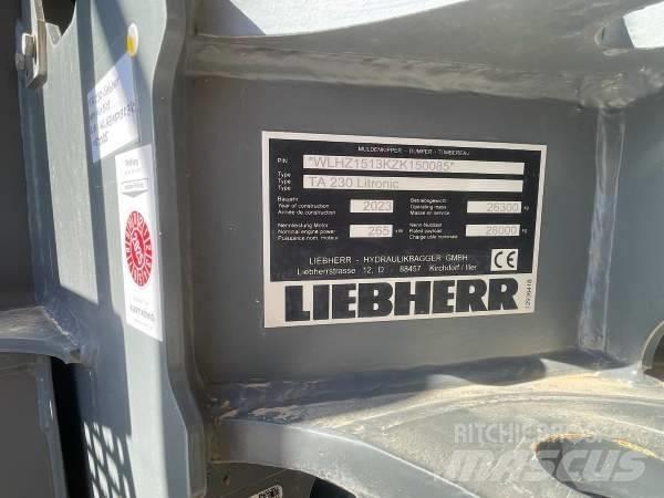 Liebherr TA 230 Kĺbové nákladné autá