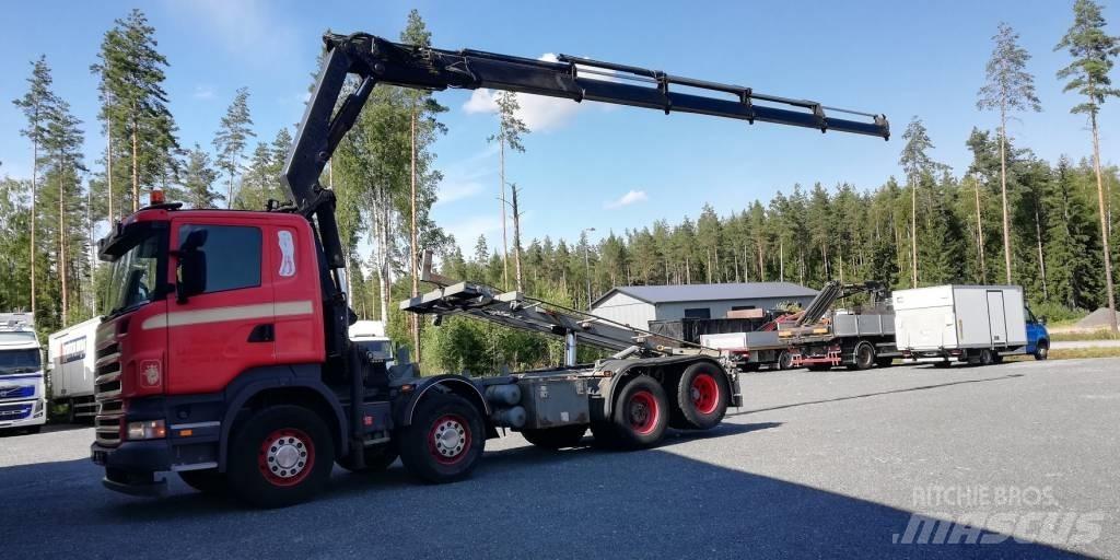 Scania R420 Autožeriavy, hydraulické ruky