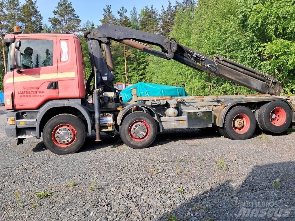 Scania R420 Autožeriavy, hydraulické ruky