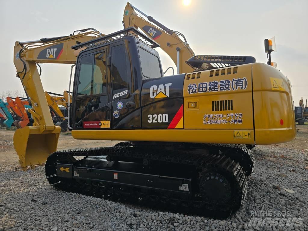 CAT 320D Pásové rýpadlá