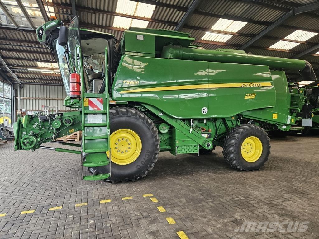John Deere T560 i Kombinované zberacie stroje